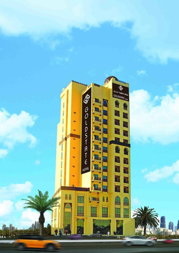 Goldstate Hotel Dubai Bagian luar foto