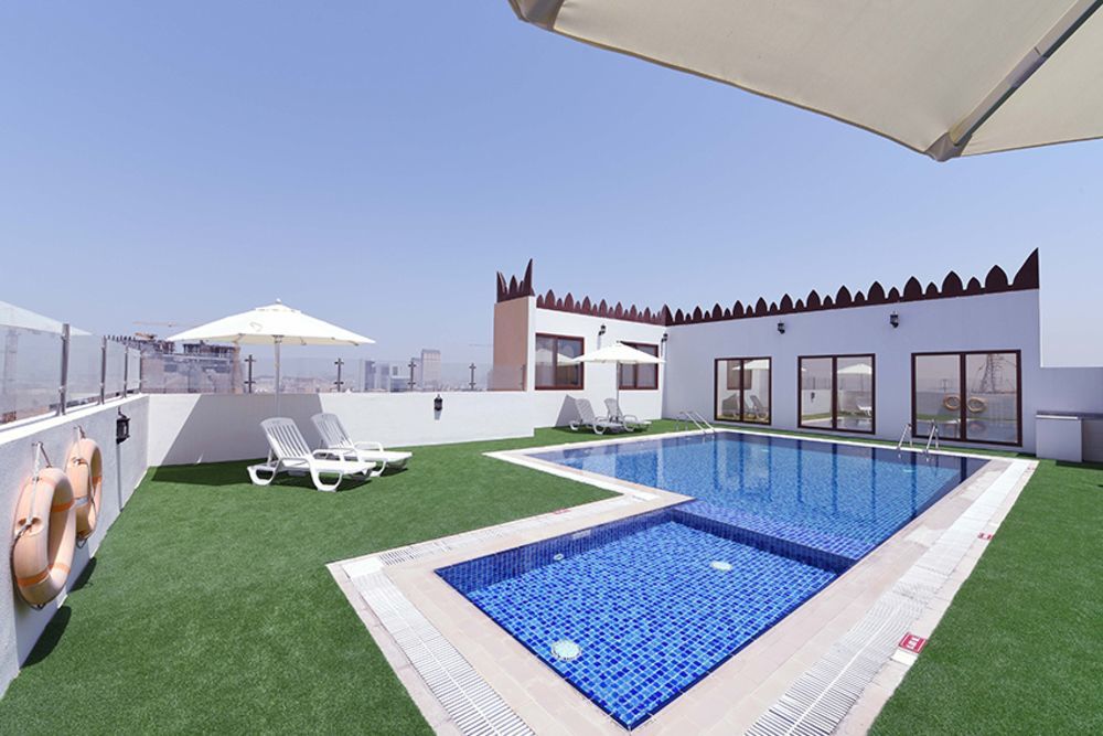 Goldstate Hotel Dubai Bagian luar foto